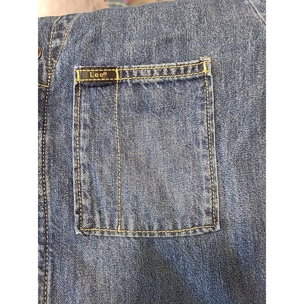Lee Union Alls Jumpsuit Women's Size XS Coveralls Blue Denim One Piece NWT - Picture 9 of 10
